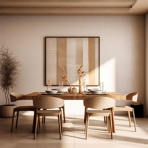 Meeting table, long table, minimalist, modern and luxurious combination of long tables and chairs