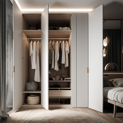 全屋定制衣柜家用卧室家具整体走入式衣帽间