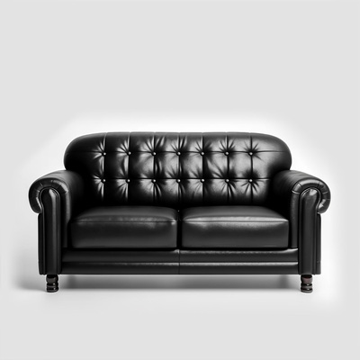 现代简约家具轻奢弧形转角经济型客厅美容院异形羊羔绒布艺沙发定